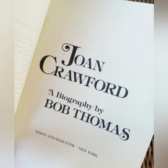 Joan Crawford Biography and MOMMIE DEAREST HCDJ Books Pair 1978 Hollywood Bio - Picture 7 of 8